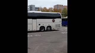 Central Coaches Beulas Glory D23CTC at Buchanan bus station having completed an M9 from Aberdeen [upl. by Tracey]