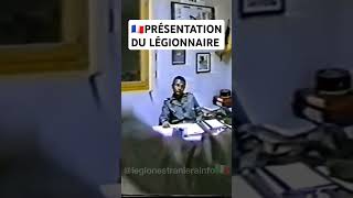 🇫🇷PRÉSENTATION DU LÉGIONNAIRE legionetrangere armeedeterre armeefrancaise pourtoi [upl. by Oswald]