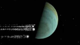 1994 Comet ShoemakerLevy hits Jupiter [upl. by Adiaroz277]