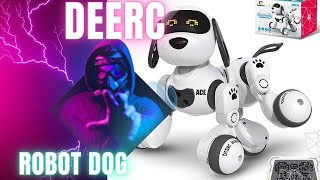 DEERC Remote Control Robot Dog [upl. by Apgar68]