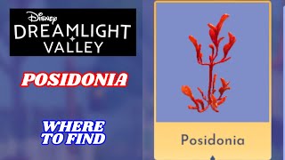 Posidonia Where to find  Disney Dreamlight Valley [upl. by Noslrac]