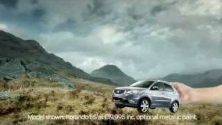 SsangYong Korando 2012 TV Advert [upl. by Sinylg]