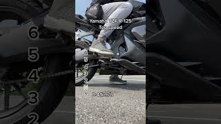 Yamaha YZF R125 top speed [upl. by Einnad588]