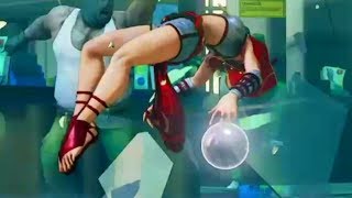 Street Fighter V Menat All Stage Transitions Story Outfit Color 15 [upl. by Ellebyam835]