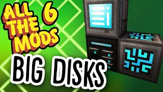 All The Mods 6 Feed The Bees Ep52 BIG DISKS [upl. by Rednael]