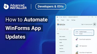 How to Automatically Update Windows Forms Applications [upl. by Odlonyer753]