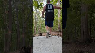 tree kick towards the abyss discgolf [upl. by Aitan]