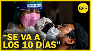 Dr Ernesto Gozzer sobre ómicron quotEl virus entra al cuerpo y se va máximo a los 10 díasquot [upl. by Aggarwal]