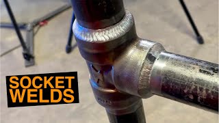 How to Fit and Weld Socket Welds in Various Fixed Positions [upl. by Noit]