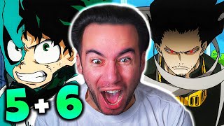 My Hero Academia  1x5 and 1x6  REACTION [upl. by Ikey116]