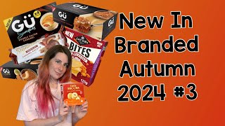 New In Branded Autumn 2024 3  Food Review amp Taste Test  Mr Kipling Signature Cadburys amp More [upl. by Glaudia]