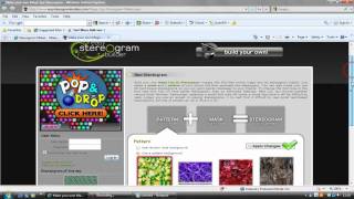 how to make a stereogram [upl. by Llenaej]