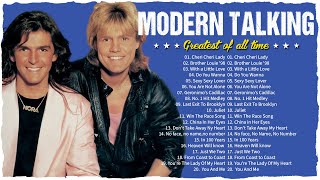 Best Songs Of Modern Talking New Playlist 2023  Modern Talking Greatest Hits Full ALbum Ever [upl. by Leiria]