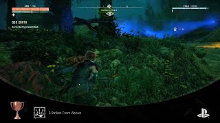 Horizon Zero Dawn Remastered  3 Strikes From Above TrophyAchievement 🏆🎮 [upl. by Akeit]