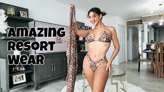 Swimwear and Resort Wear Try On Haul Ft Vioye swimwear [upl. by Obellia]