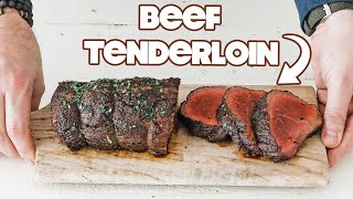 Perfect Beef Tenderloin Roast Recipe  Sautéed Wild Mushrooms [upl. by Eadrahc]