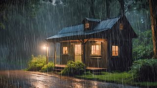 🔴 RAIN and THUNDER Sounds For Sleeping Rain on The Roof loud thunder Sleep in 5 Minutes ASMR [upl. by Akimed]