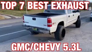 Top 7 BEST Exhaust Set Ups for Chevy Silverado 53L [upl. by Amorette]