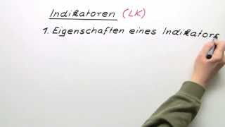 Richtig verstehen Indikatoren Leistungskurs  Chemie  Allgemeine und anorganische Chemie [upl. by Werner]