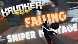 Krunker Sniper Montage  Slight Motion Blur [upl. by Irtimed]