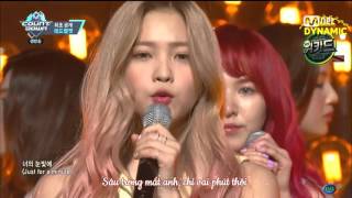 Vietsub One Of These Night  RED VELVET live Comeback Stage [upl. by Kaehpos]