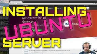 Installing Ubuntu Server from Bootable USB [upl. by Nytsrik]