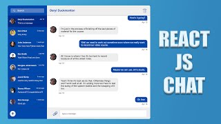 React JS  Building a Chat UI in 2020  Session 1 [upl. by Coad160]