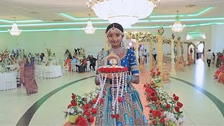 Puberty ceremony மஞ்சள் நீராட்டு parisManjal Neerattu Vizhahalfsareeceremony [upl. by Aeki]