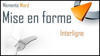 L Interligne dans Word  Formation Word Marseille [upl. by Shermy]