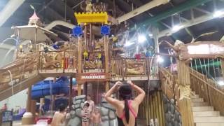 Great Wolf Lodge bucket drop in Garden Grove California [upl. by Gans81]