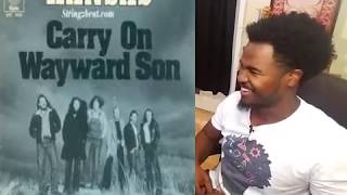 Kansas Carry On Wayward Son Reaction [upl. by Selene328]