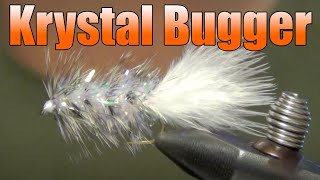 Krystal Woolly Bugger  Best All Purpose BaitfishLake Fly Pattern [upl. by Tlok]