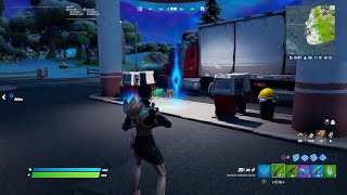 Collect Gem Fragments at Gas Stations Locations Fortnite  How to Complete Shanta Quests [upl. by Arundell61]