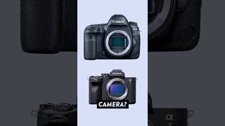 DSLR vs Mirrorless Camera [upl. by Heathcote494]