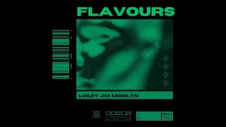 LUGZY  JM  MDDLTN  Flavours lyric video [upl. by Eirotal7]