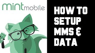 Mint Mobile How To Setup Data MMS  APN Settings For Android  MMS amp Data Settings Setup [upl. by Karil825]