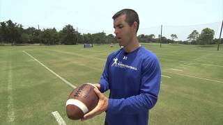 The Drop  How to Punt a Football Series by IMG Academy Football 2 of 5 [upl. by Petit]