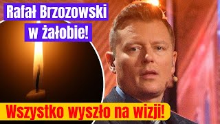 Rafał Brzozowski w żałobie po stracie przyjaciela Wszystko ujawnia na wizji [upl. by Tisman]