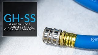 Introducing Stainless Steel Garden Hose Quick Disconnects [upl. by Moshe]