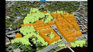 Creating Building Footprint and 3D multipatch models using Lidar data [upl. by Lecroy]