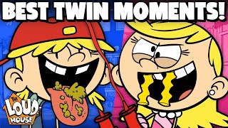 Lana amp Lolas BEST Twin Moments 👯‍♀️  20 Minute Compilation  The Loud House [upl. by Ssilb]