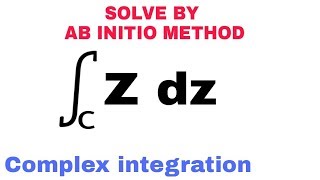 Complex integration solved problems  ab initio method [upl. by Yerrok276]