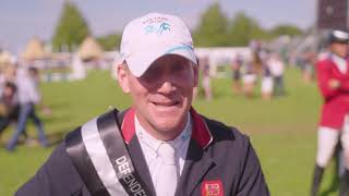 Oliver Townend becomes a threetime Burghley Horse Trials champion [upl. by Codie]