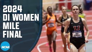 Womens Mile Final  2024 NCAA indoor track and field championships [upl. by Enitnelav]