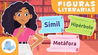 FIGURAS LITERARIAS para niños 🧾​ Símil metáfora e hipérbole ✏️​ Literatura para niños ✍️ Episodio 1 [upl. by Lanta]