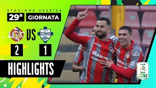 Cremonese vs Como 21  La Cremo vince la sfida promozione  HIGHLIGHTS SERIE BKT 2023  2024 [upl. by Lexie992]