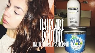 My Hair Care Routine  Natural amp Easy [upl. by Iraam79]