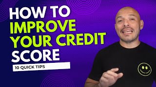 10 Simple Tricks to BOOST Your Credit Score FAST [upl. by Ashlin]