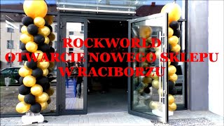 ROCKWORLD – OTWARCIE NOWEGO SKLEPU W RACIBORZU [upl. by Neidhardt388]