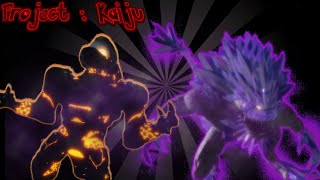 Krystalak and Obsidius Showcase  Roblox Project Kaiju [upl. by Noivax]